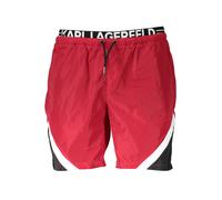 Karl Lagerfeld Beachwear Costume Parte Sotto Uomo Rosso