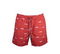 KARL LAGERFELD BEACHWEAR COSTUME PARTE SOTTO UOMO ROSSO