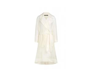 Karl Lagerfeld - Belted Coat - - Coats - Donna - Beige - S