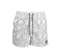 Karl Lagerfeld Bianco Polyester Men's Swim Boxer - S