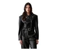 Karl Lagerfeld - Biker Jacket - - Jackets - Donna - Nero - XL