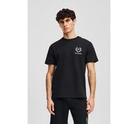 Karl Lagerfeld Black Hotel Karl Crest Ss T-shirt Taglia: M | Magliette basic Outlet | Uomo