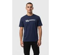 Karl Lagerfeld Black Iris Klj Reg Ss Essential Tee Taglia: XS | Magliette basic Outlet | Uomo | Viola