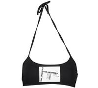 Karl Lagerfeld Black Polyamide Women Swimsuit - XS