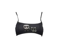 Karl Lagerfeld Black Polyamide Women Swimsuit - XS