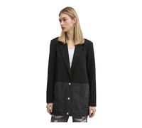 Karl Lagerfeld - Blazer in Tessuto Misto - - Jackets - Donna - Nero - S