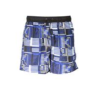 Karl Lagerfeld Blue Polyester Men's Swim Boxer - M