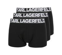 Karl Lagerfeld - Bold Elastic Trunk 3P - - Underwear - Uomo - Nero - S