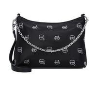 Karl Lagerfeld Borsa a spalla 'Ikonik 2.0' nero / argento Donna Karl Lagerfeld One Size