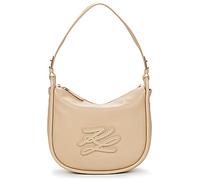 Karl Lagerfeld Borsa a spalla K/AUTOGRAPH PATCH HALFMOON SHB in Beige Unica