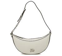 Karl Lagerfeld Borsa a spalla K/AUTOGRAPH SM HALFMOON SHB in Bianco Unica