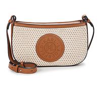 Karl Lagerfeld Borsa a spalla K/CIRCLE SADDLE CB RAFFIA MESH in Beige Unica