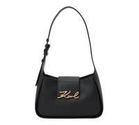 Karl Lagerfeld Signature Borsa a tracolla Pelle 24 cm nero