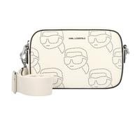 Karl Lagerfeld Borsa a tracolla 'Ikon' nero / offwhite Donna Karl Lagerfeld One Size nero / offwhite