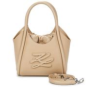Karl Lagerfeld Borsa a tracolla K/AUTOGRAPH PATCH MINI TOTE in Beige Unica