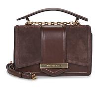 Karl Lagerfeld Borsa a tracolla K/NOVA SHOULDERBAG SUEDE in Marrone Unica