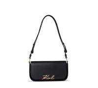 Karl Lagerfeld Signature Borsa a tracolla Pelle 24 cm nero