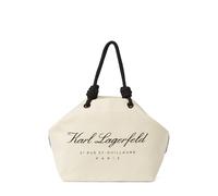 Karl Lagerfeld Borsa da spiaggia ' HOTEL' beige / nero Donna Karl Lagerfeld One Size beige / nero
