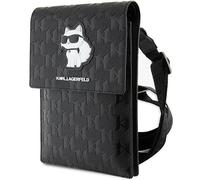Karl Lagerfeld Borsa Choupette KLWBSAKHPCK Nero Saffiano Monogram
