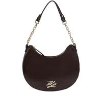 KARL LAGERFELD Borsa Moonbag Brillante K/Autograph Colore Cioccolato
