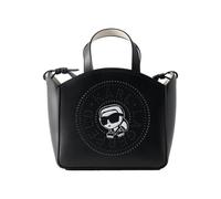 KARL LAGERFELD Borsa Tote Ikon Circle Piccolo Colore Nero