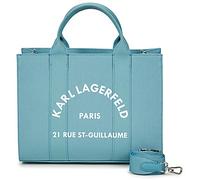 Karl Lagerfeld Borsette K/RSG SQUARE MEDIUM TOTE in Blu Unica