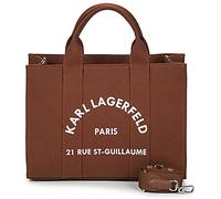 Karl Lagerfeld Borsette K/RSG SQUARE MEDIUM TOTE in Marrone Unica