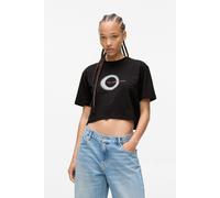 Karl Lagerfeld Boxy Eclipse Graphic Tee Black Taglia: L | Maglie Sportivi Outlet | Donna | Nero