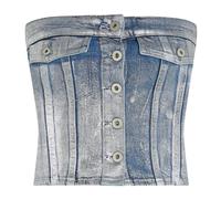 Karl Lagerfeld - Bustier di jeans - - Tops - Donna - Multicolore - XS