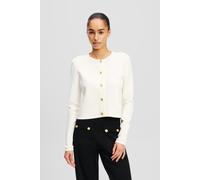 Karl Lagerfeld Button Cardigan White Taglia: L | Cardigan Outlet | Donna | Bianco