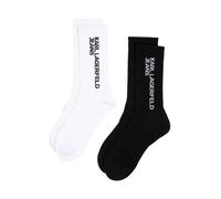 Karl Lagerfeld - Calzini Essential Logo 2-Pack - - Underwear - Donna - Multicolore - ONE SIZE