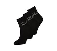 Karl Lagerfeld Donna K/Signature Logo Sock (3 Pack) Black 35-38