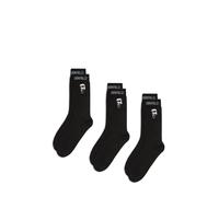 Karl Lagerfeld International B.V Calzini ikon 3 confezioni, nero, 43-46, Nero, 43-46