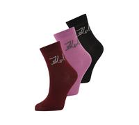 Karl Lagerfeld Calzino orchidea / bordeaux / nero / bianco Donna Karl Lagerfeld 35-38