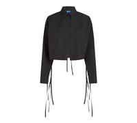 Karl Lagerfeld - Camicetta in Cotone Lavato - - Blouses & Shirts - Donna - Nero - M