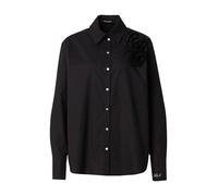 Karl Lagerfeld Camicia da donna 'FLOWER POPLIN' nero Donna Karl Lagerfeld S