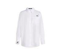 Karl Lagerfeld Camicia da donna 'Ikon Choupette' nero / bianco Donna - Premium - Camicie e tuniche - Camicie Karl Lagerfeld S