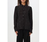 KARL LAGERFELD Camicia in viscosa con strass 40 Nero