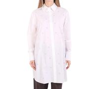 Karl Lagerfeld - Camicia Popeline con Strass - - Blouses & Shirts - Donna - Bianco - S