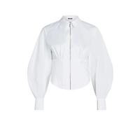 Karl Lagerfeld - Camicia Popeline Corsetto - - Blouses & Shirts - Donna - Bianco - XS