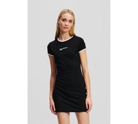 Karl Lagerfeld Cap Sleeve Milano Dress Black Taglia: M | Abiti Mini Outlet | Donna | Nero