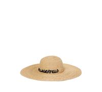 Karl Lagerfeld - Cappello alla moda a tesa larga - - Accessories - Donna - Beige - ONE SIZE