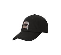 Karl Lagerfeld Cappello da baseball 'Ikonik 2.0' oro / nero / argento Donna Karl Lagerfeld 55-60
