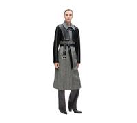 Karl Lagerfeld - Cappotto con cintura - - Coats - Donna - Grigio - S