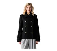 Karl Lagerfeld - Cappotto Corto di Lana - - Coats - Donna - Nero - XS