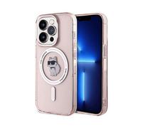KARL LAGERFELD Choupette COVER MAGSAFE per Apple iPhone 14 Pro, Rosa
