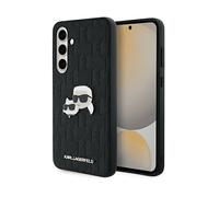 KARL LAGERFELD Choupette Head Pin COVER per Samsung Galaxy S24 Fe, Nero