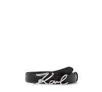 Karl Lagerfeld Cintura nero / argento Donna - Premium - Accessori - Cinture Karl Lagerfeld 95