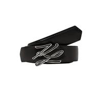 KARL LAGERFELD Cintura Pelle K/Autograph Colore Nero (Misura della vita in centimetri), Nero , 85 cm