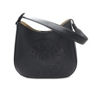 Karl Lagerfeld - Circle Hobo Bag Perforated - -Bags -Donna -Nero -ONE SIZE